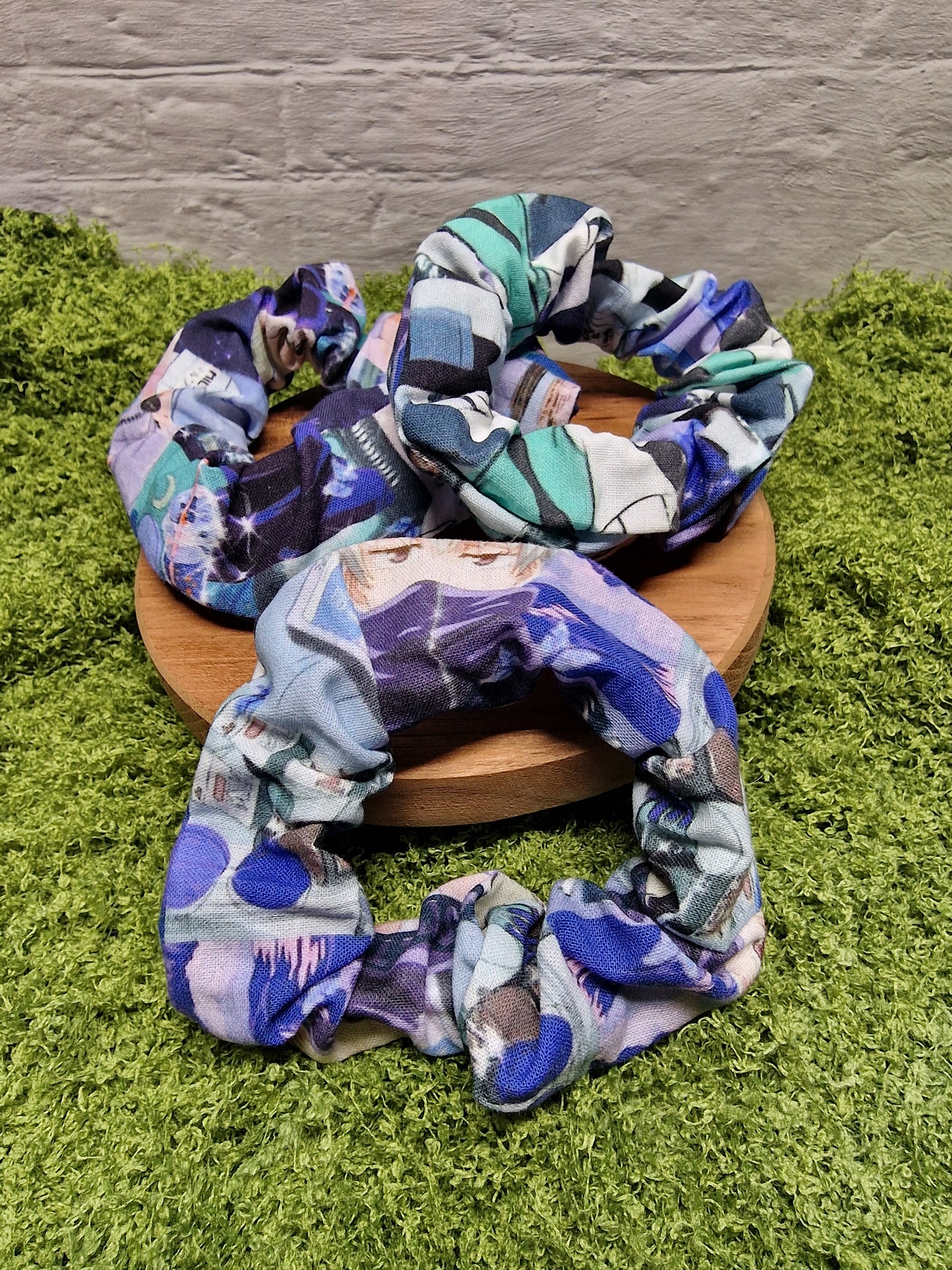 Scrunchie "Toge türkis"