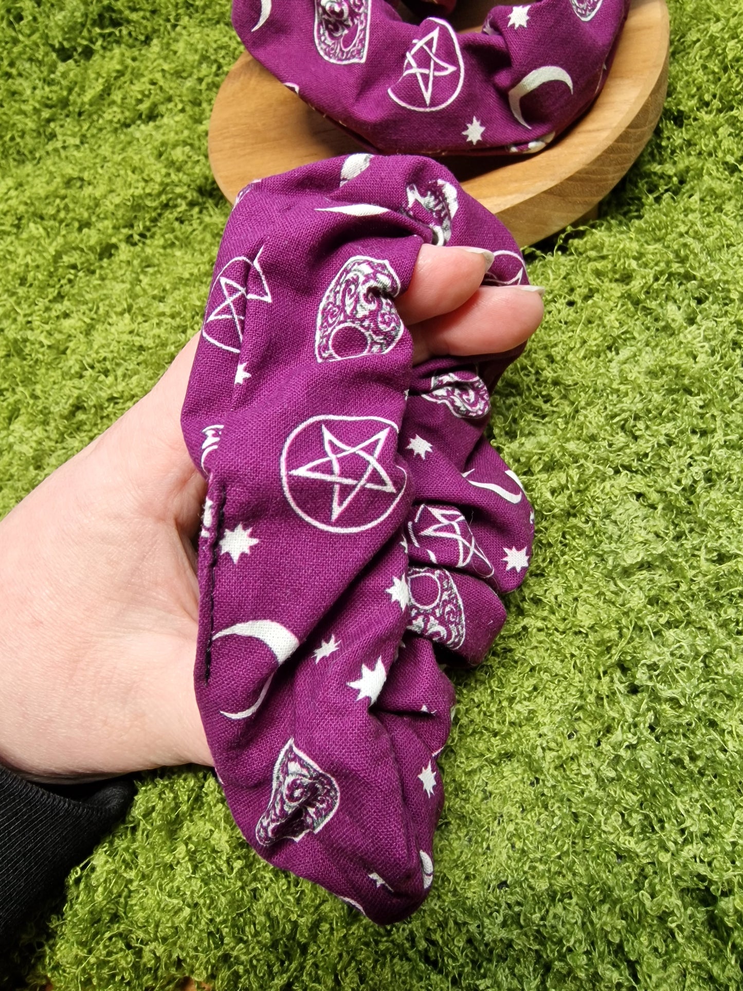 Scrunchie "Goth Violett"