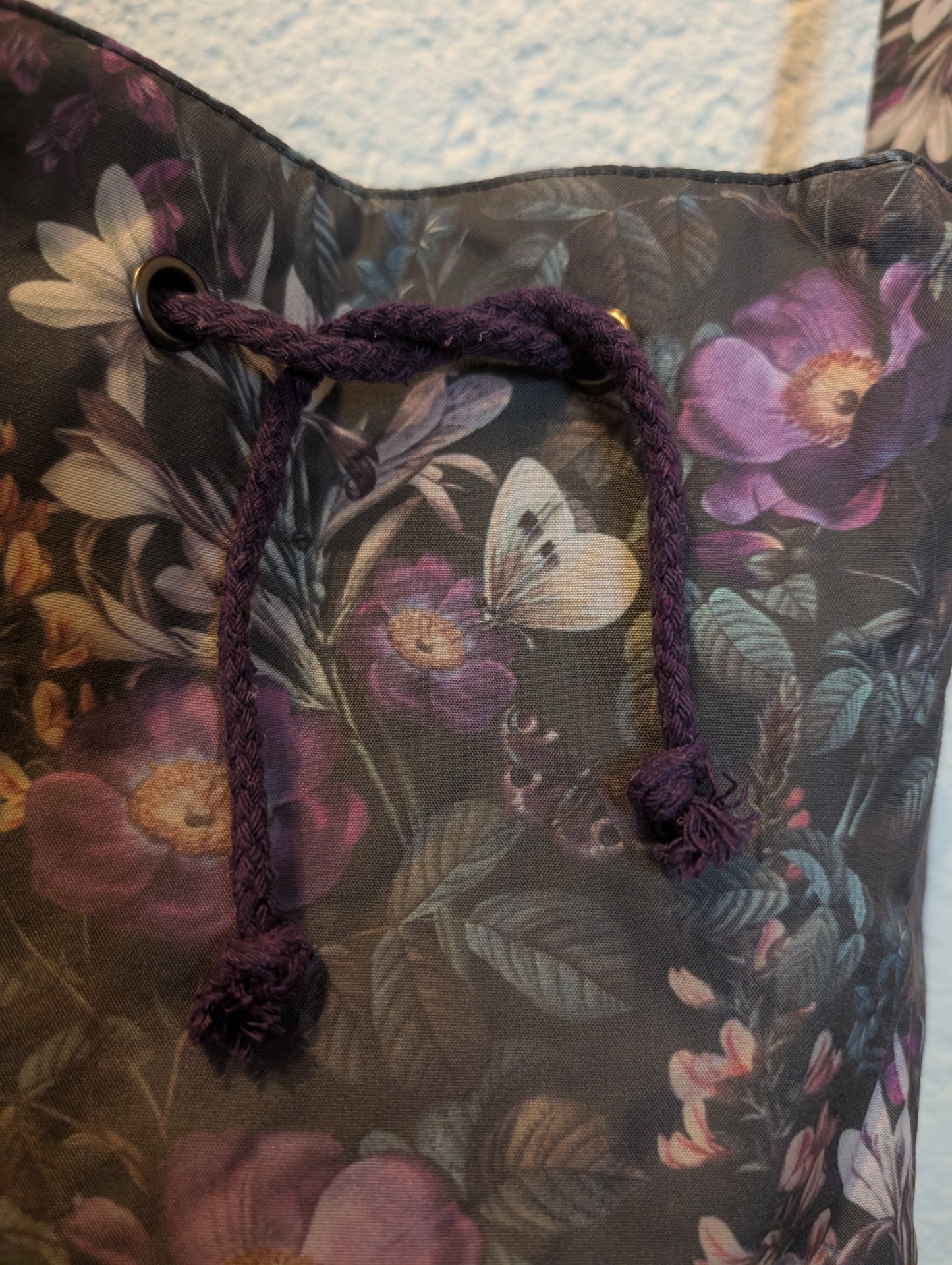 Kordeltasche *Dark Garden*