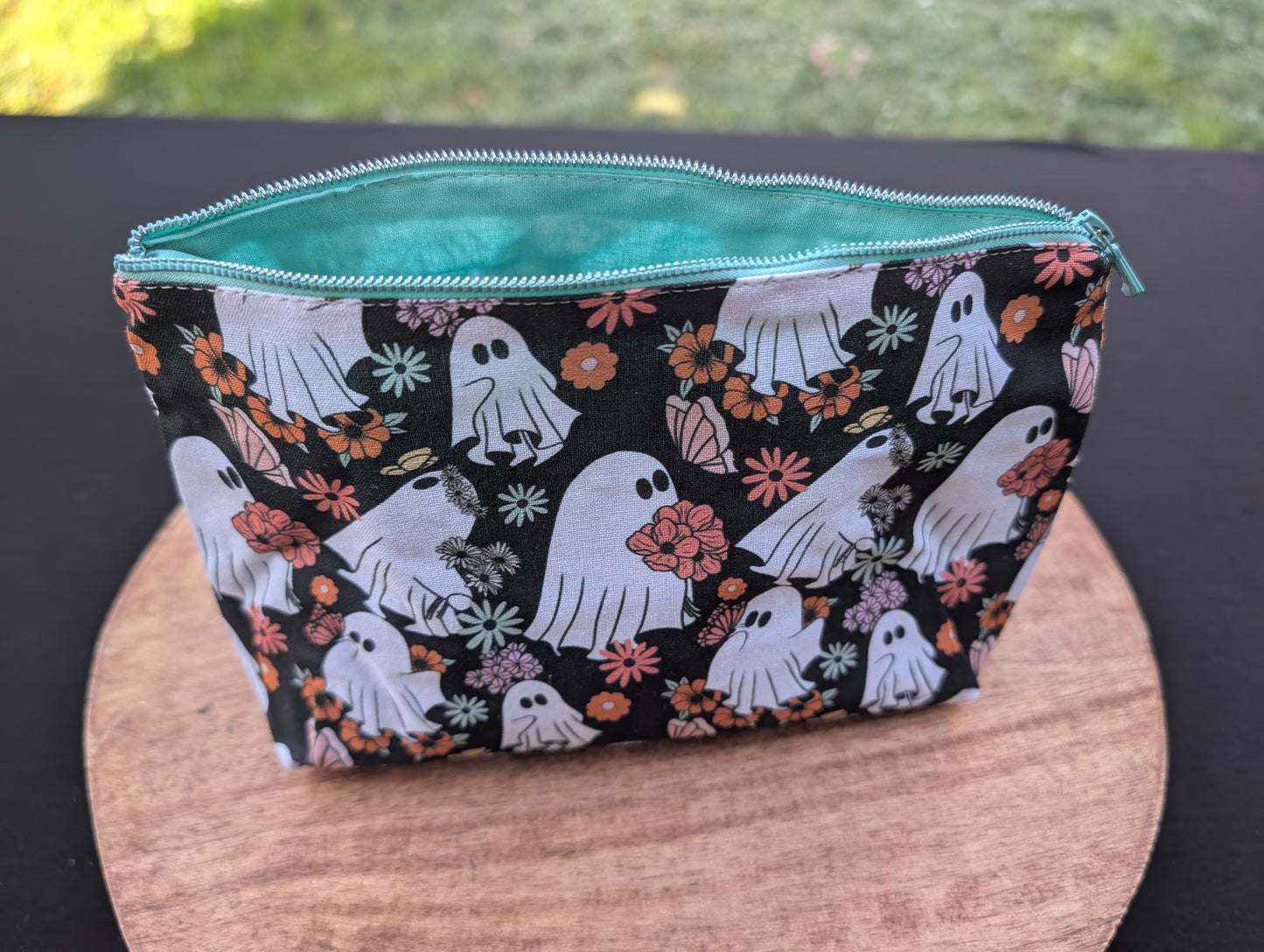 Kleine Kosmetiktasche *Hippy Ghost*