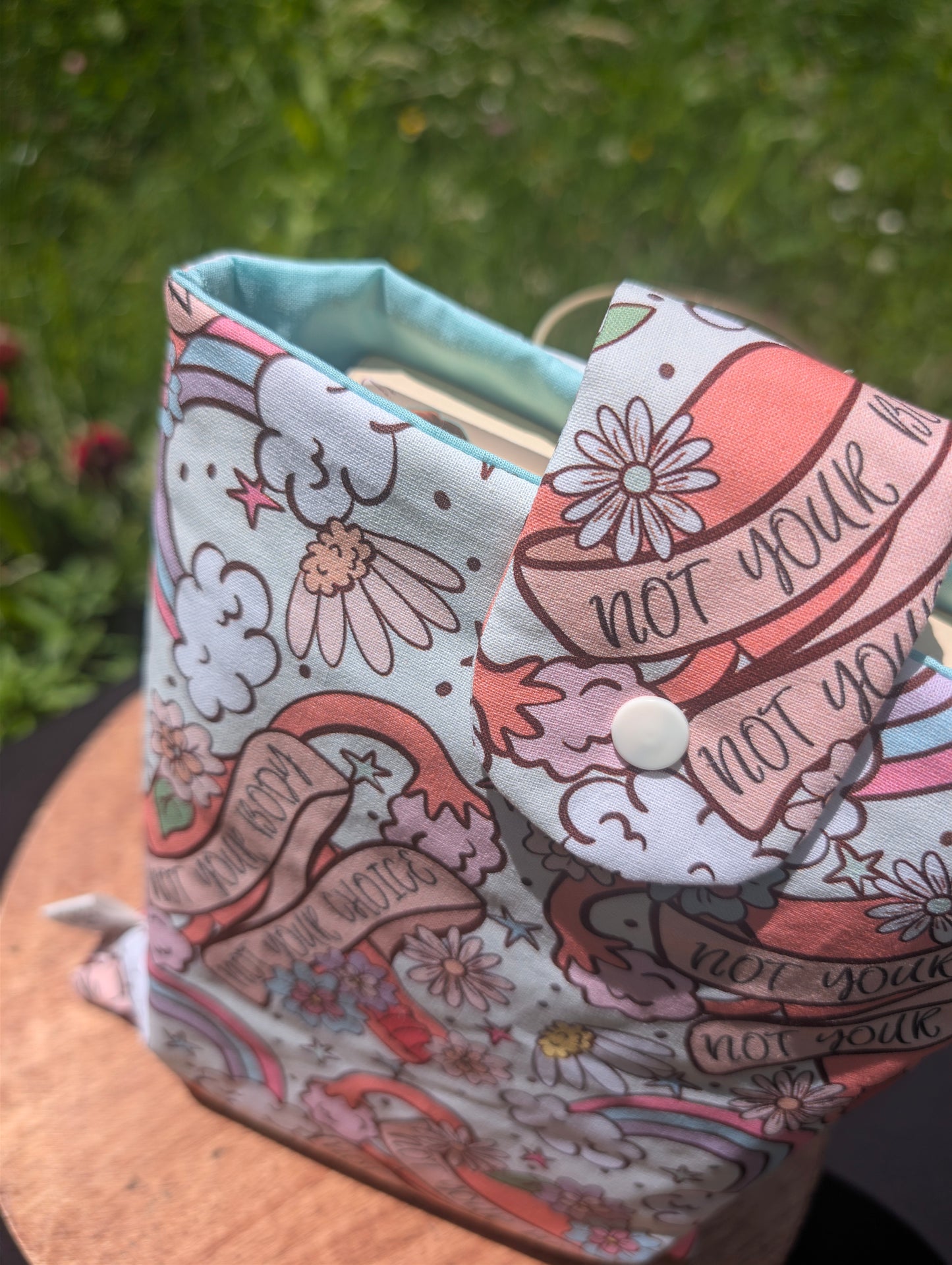 Booksleeve "Not your Body, not your Choice"