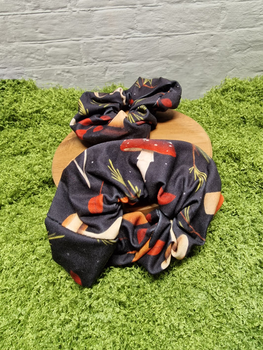 Scrunchie "Pilz flausch"