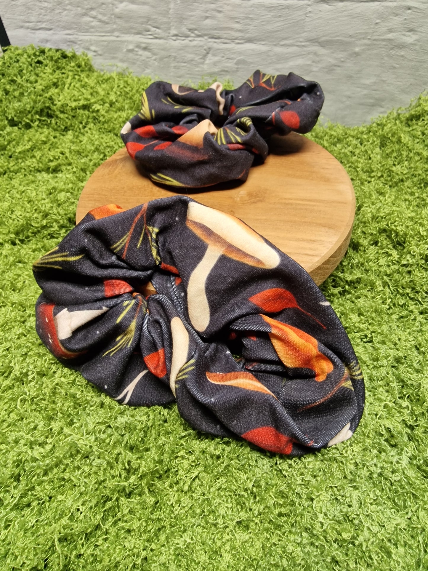 Scrunchie "Pilz flausch"