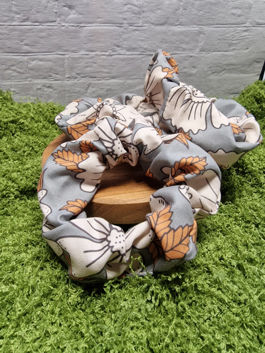 Scrunchie "80's Flowers"