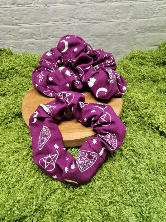 Scrunchie "Goth Violett"
