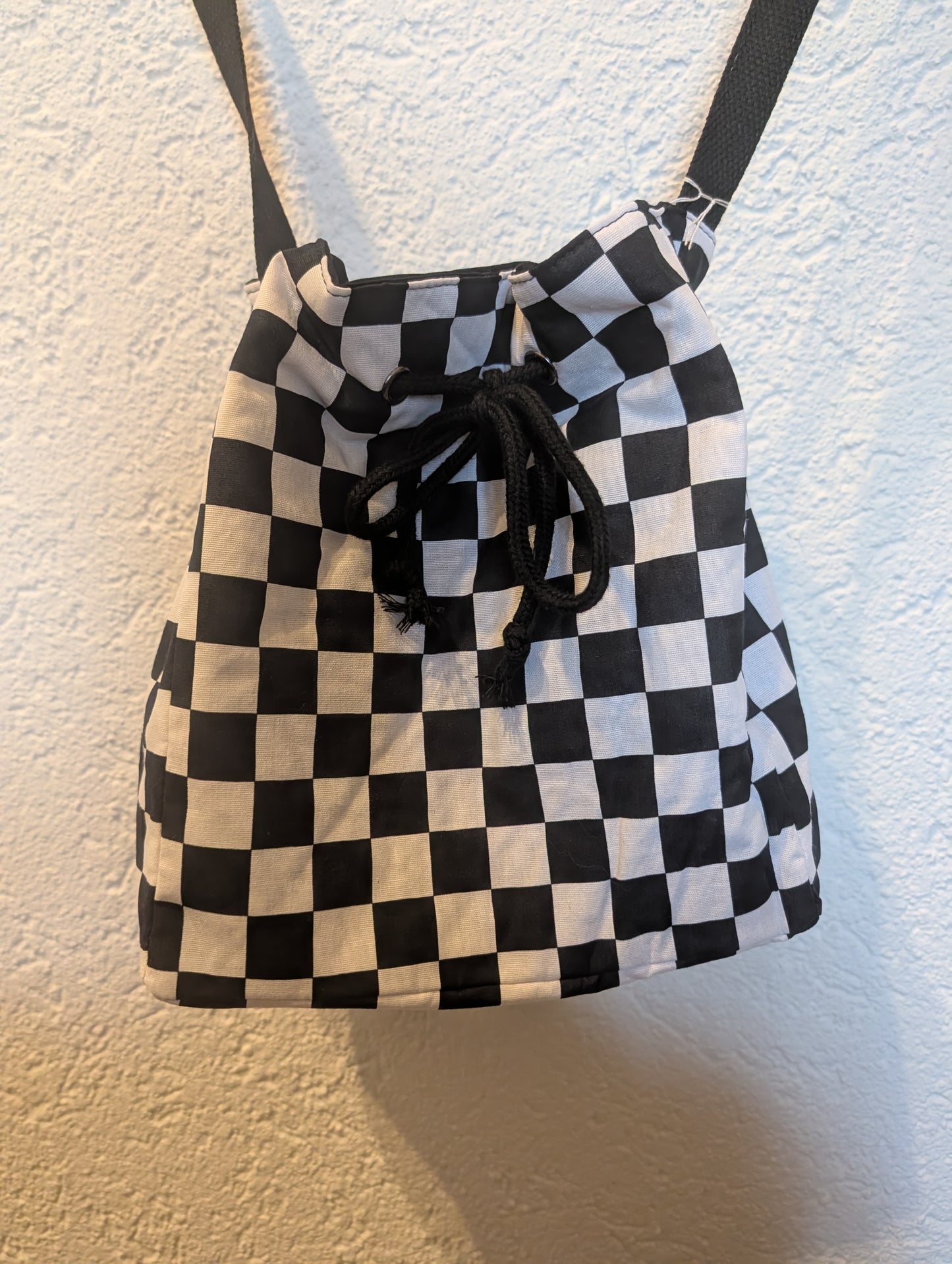 Kordeltasche *Karo*