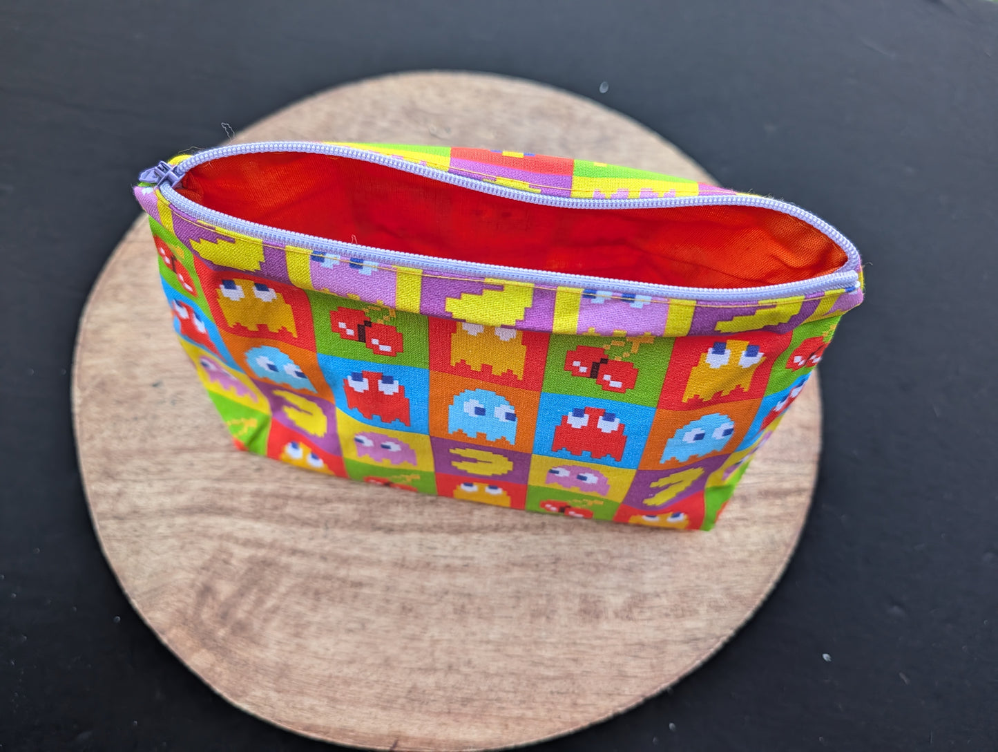 Kleine Kosmetiktasche *Pac Man*