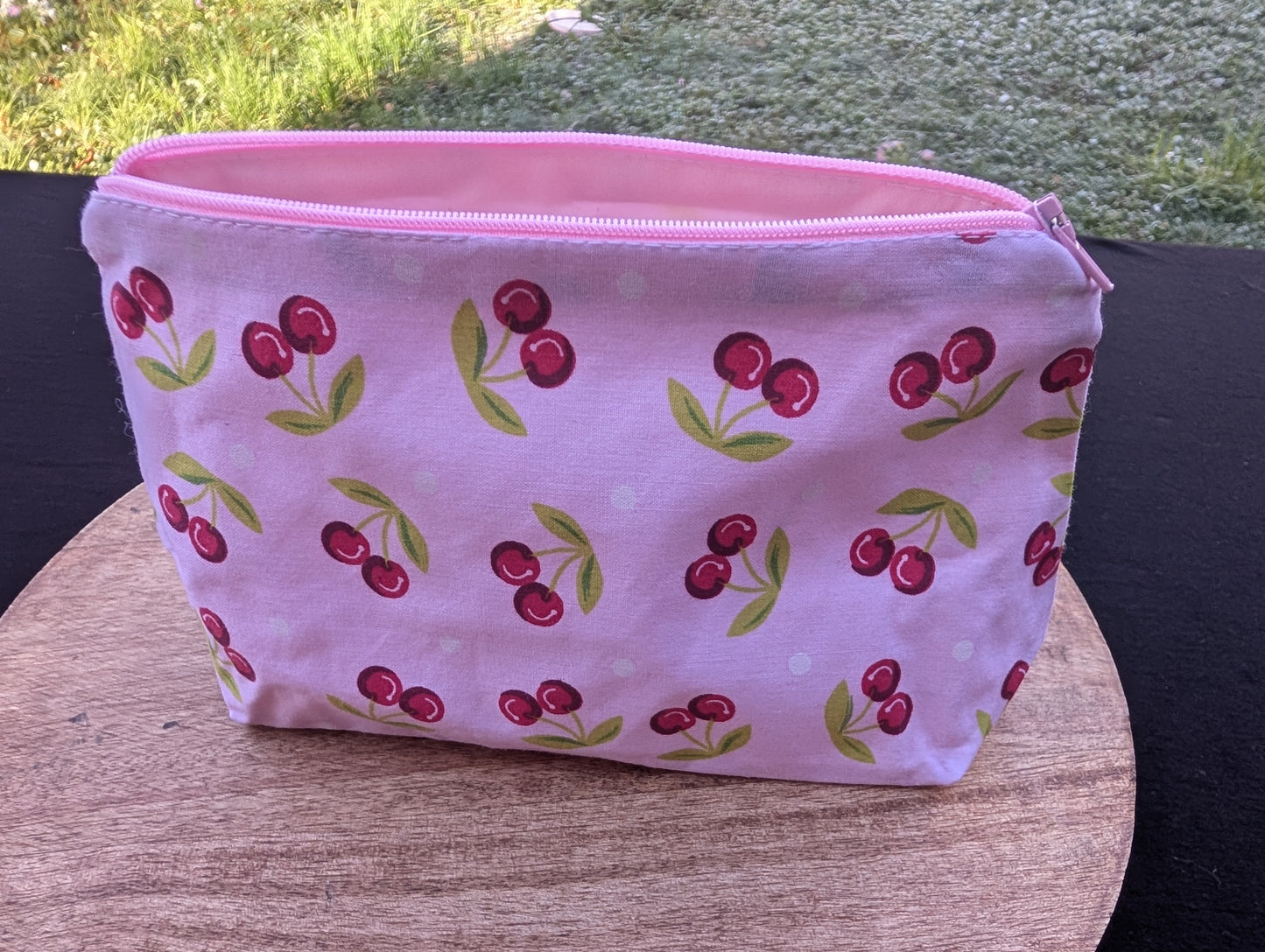 Kleine Kosmetiktasche *Cherry*