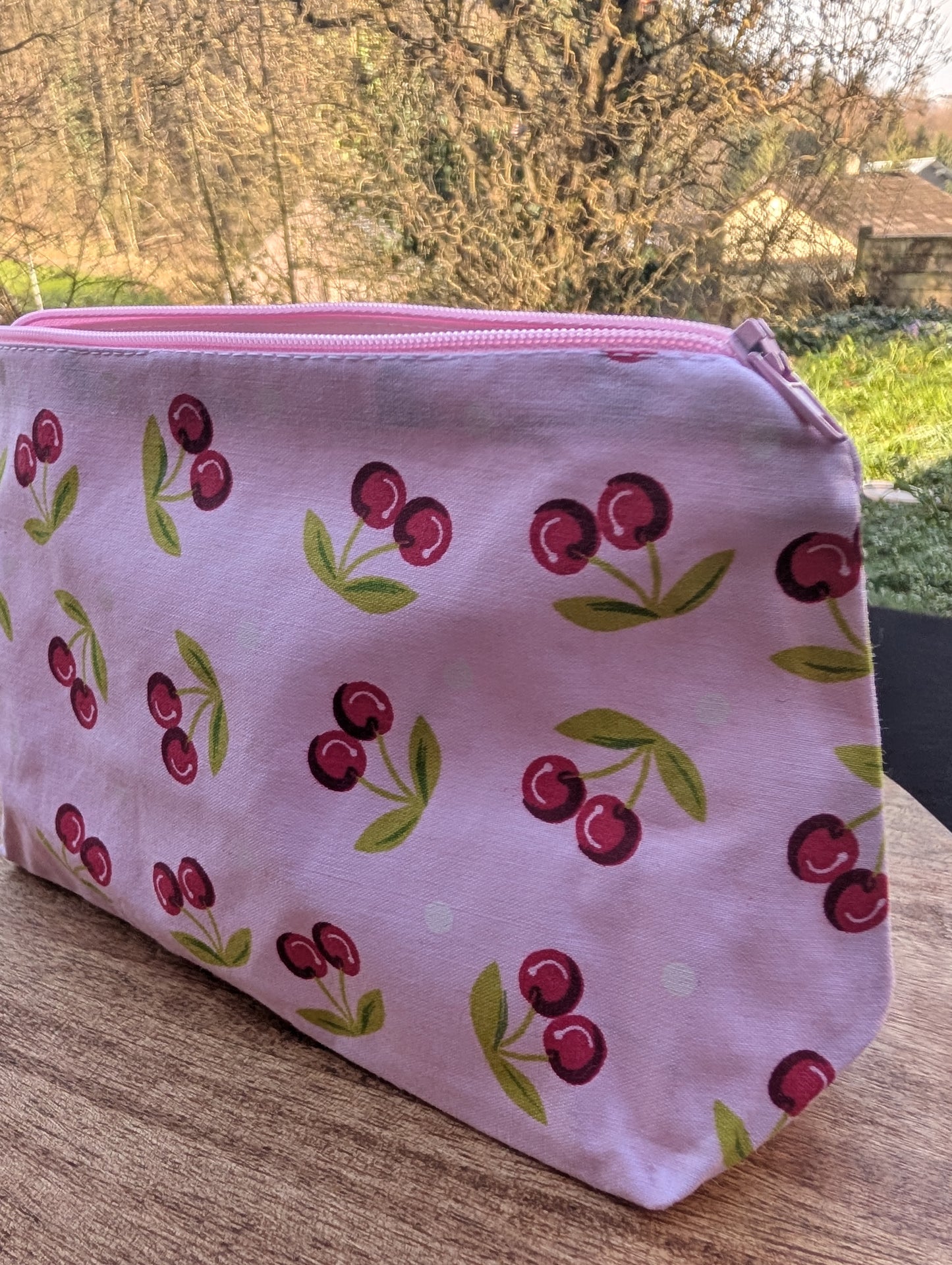 Kleine Kosmetiktasche *Cherry*