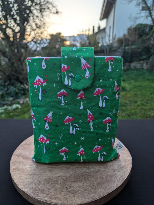 Booksleeve "Schneepilz"