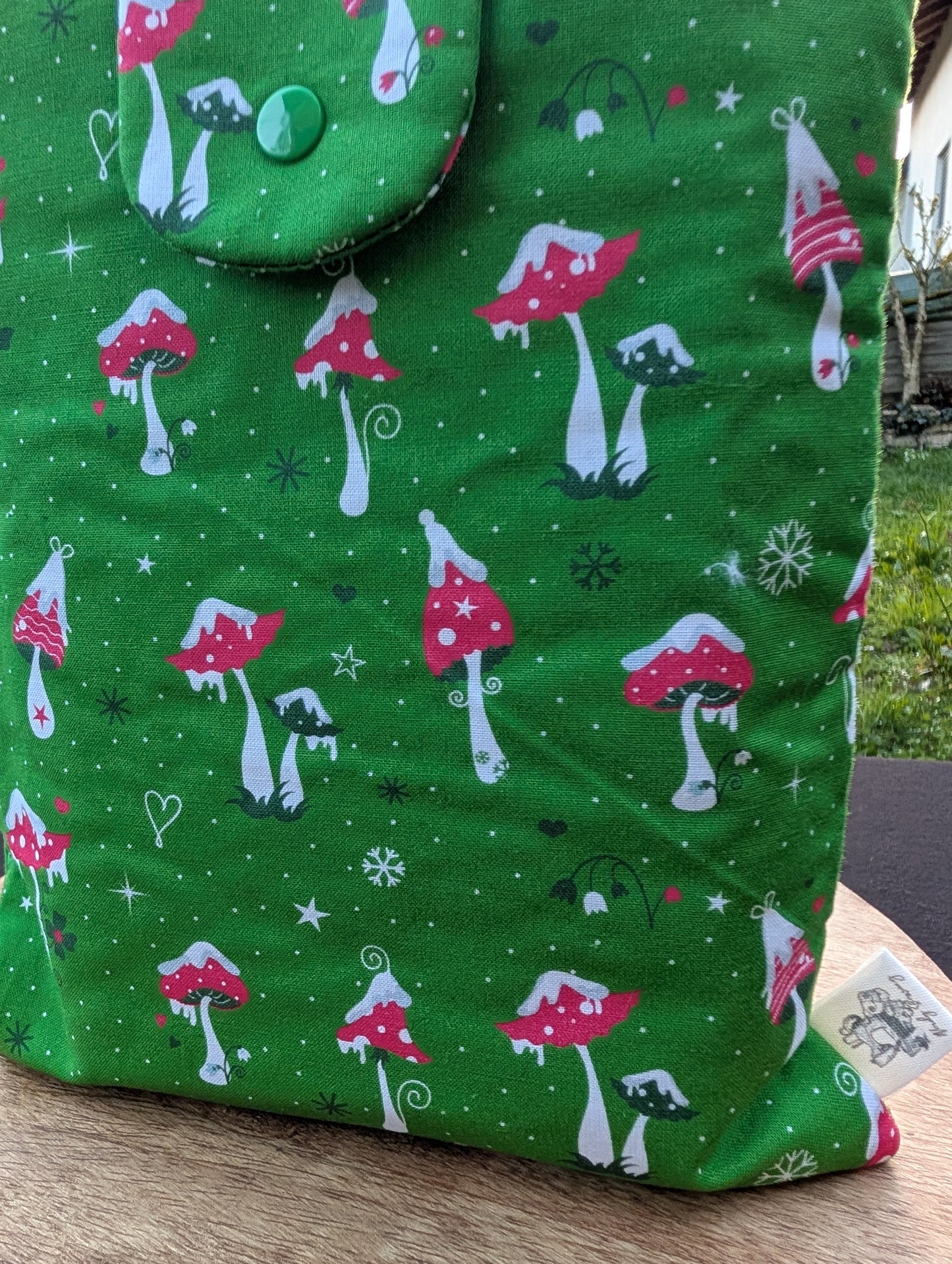 Booksleeve "Schneepilz"
