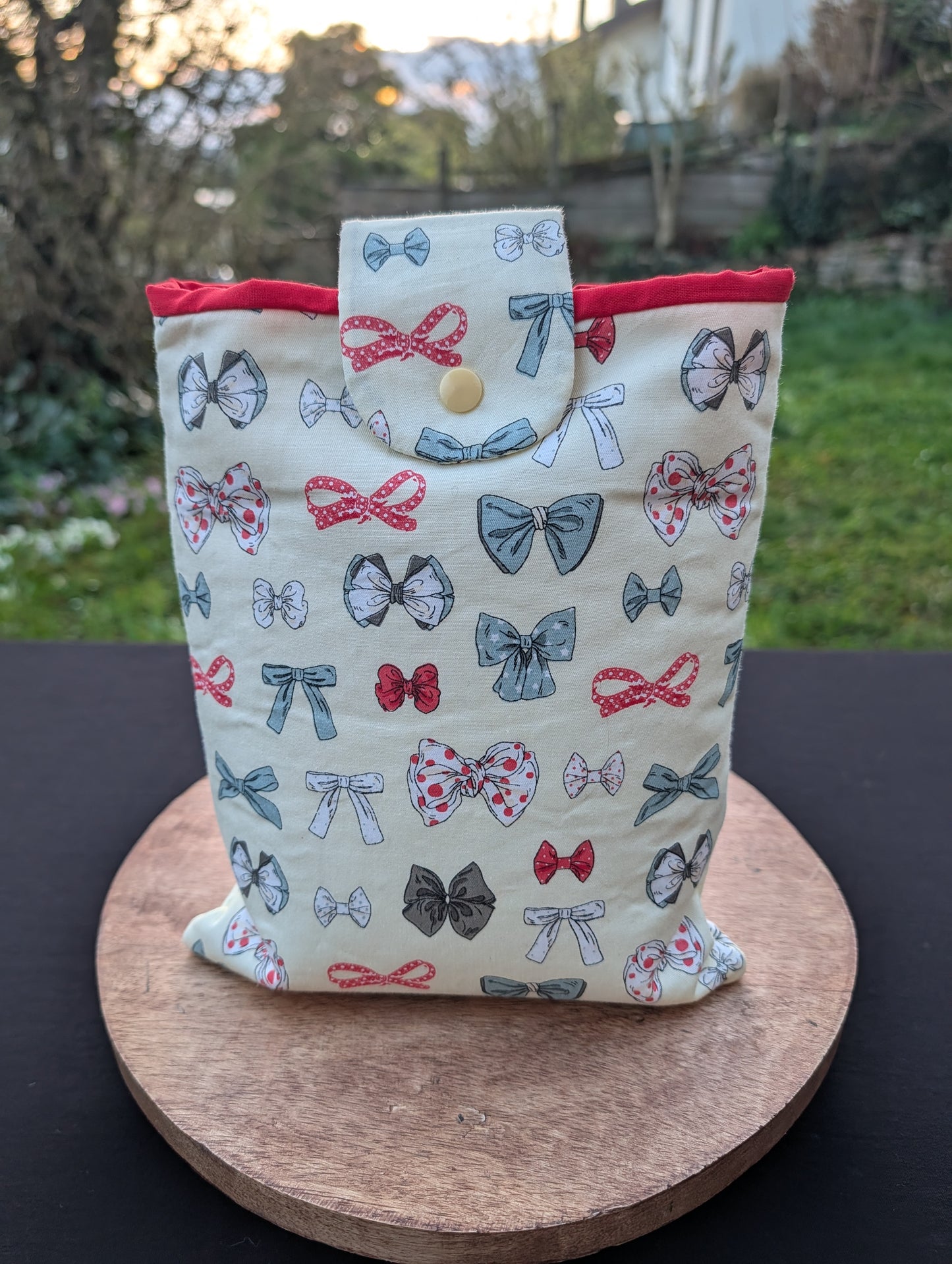 Booksleeve "Schleife gelb*