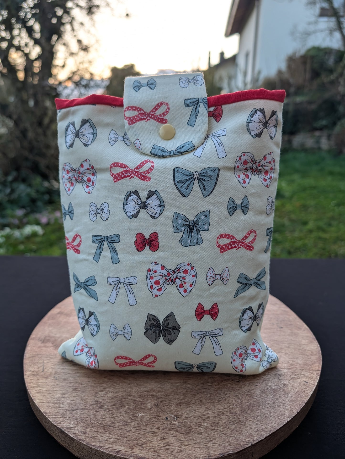 Booksleeve "Schleife gelb*