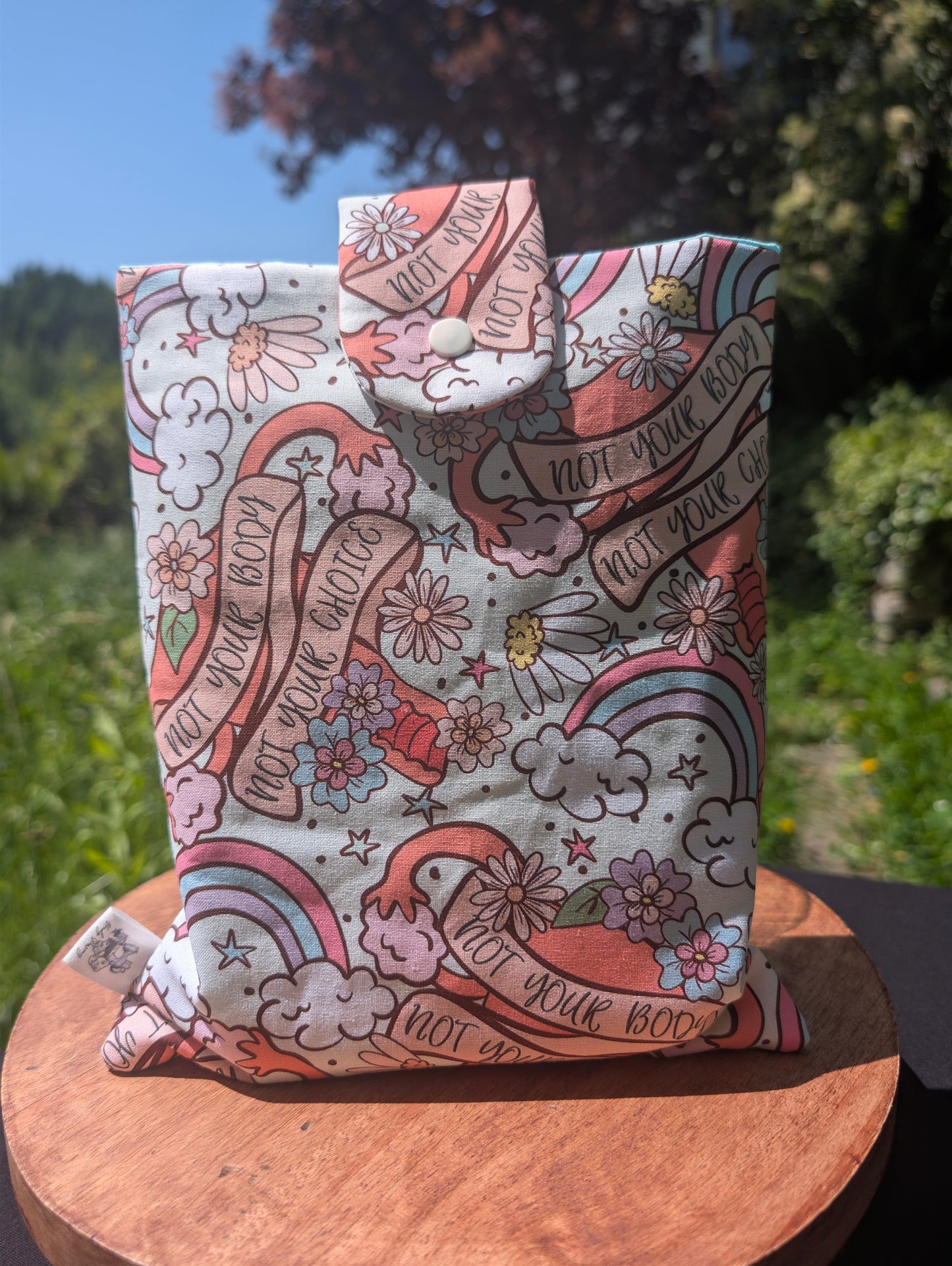 Booksleeve "Not your Body, not your Choice"