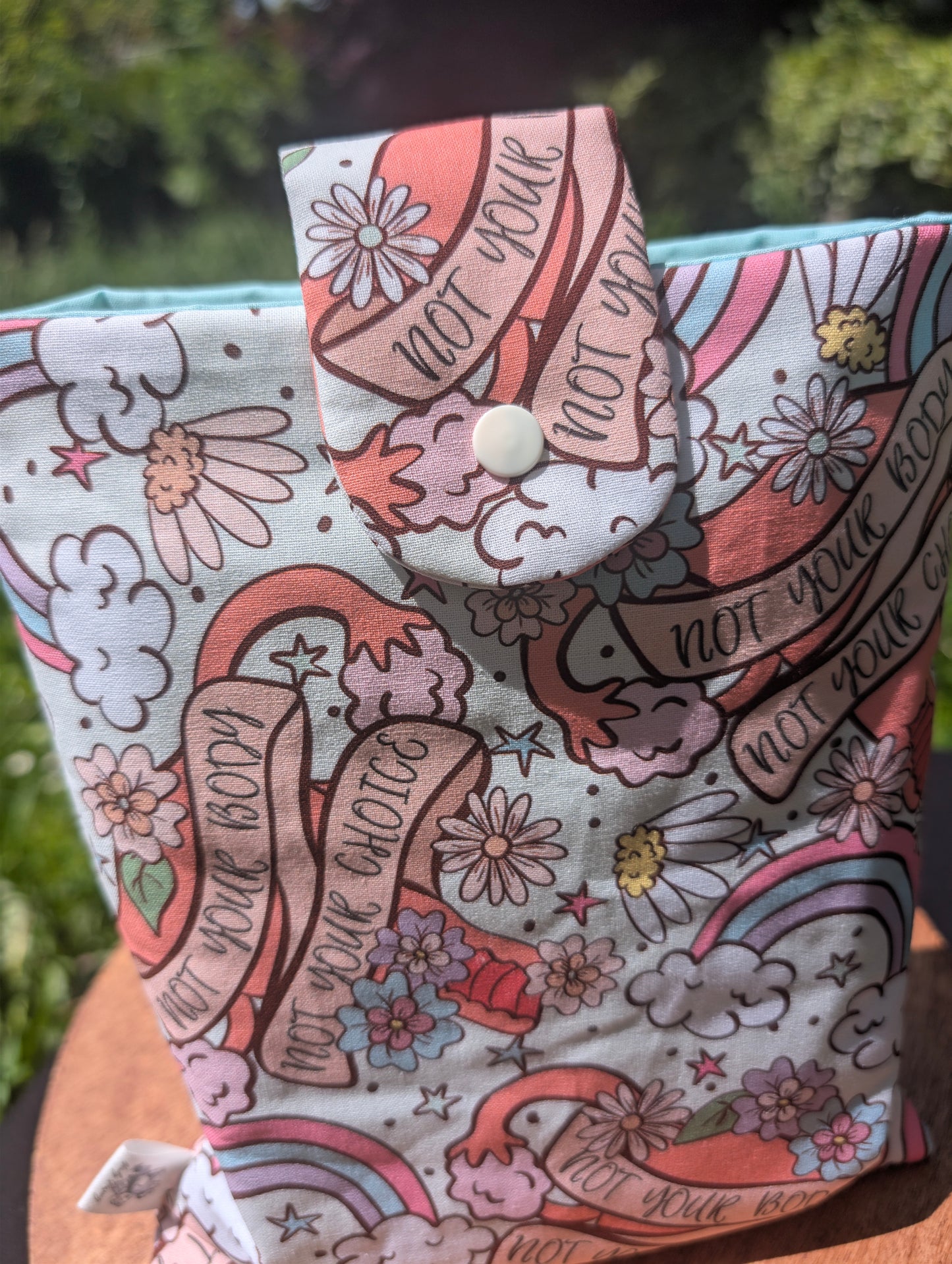 Booksleeve "Not your Body, not your Choice"