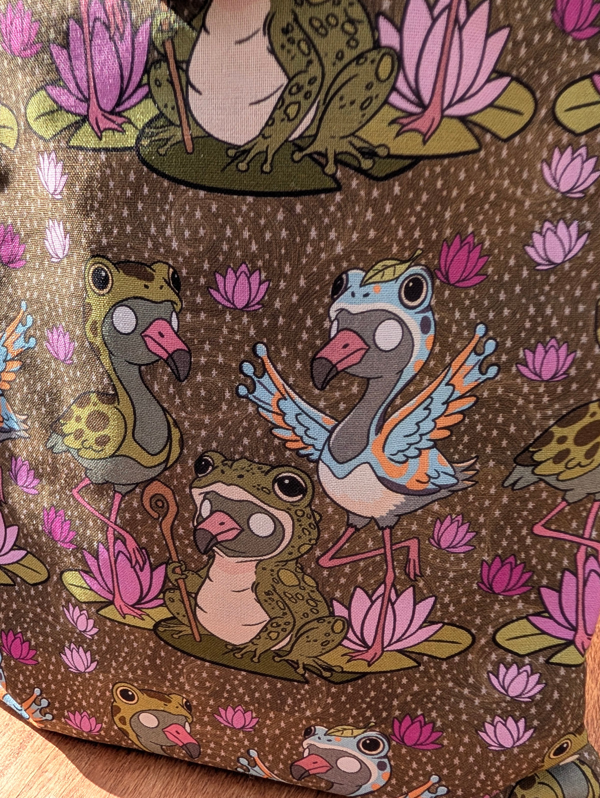Booksleeve *Frogs & Feathers*