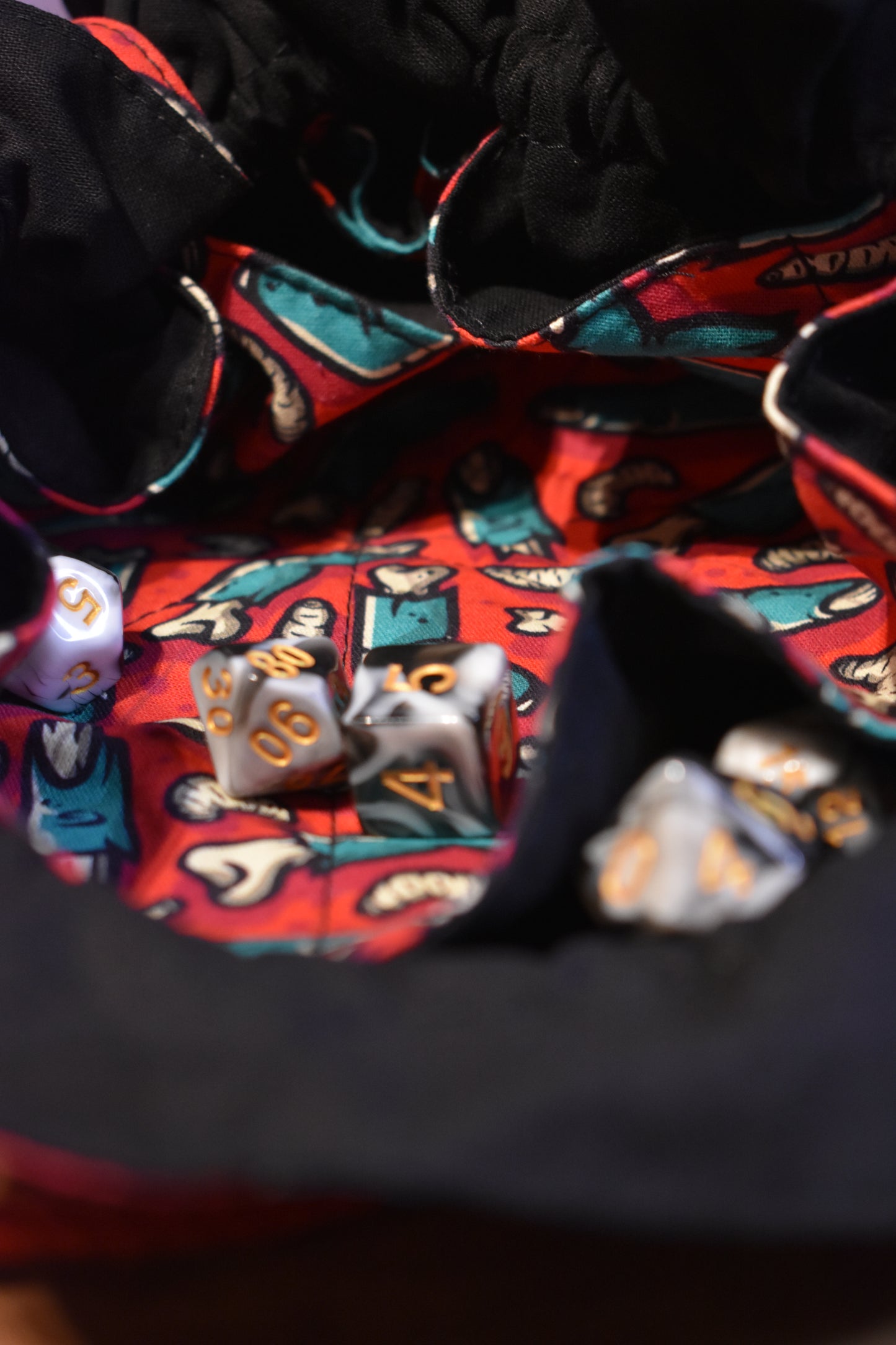 8er Dicebag "Knochen"