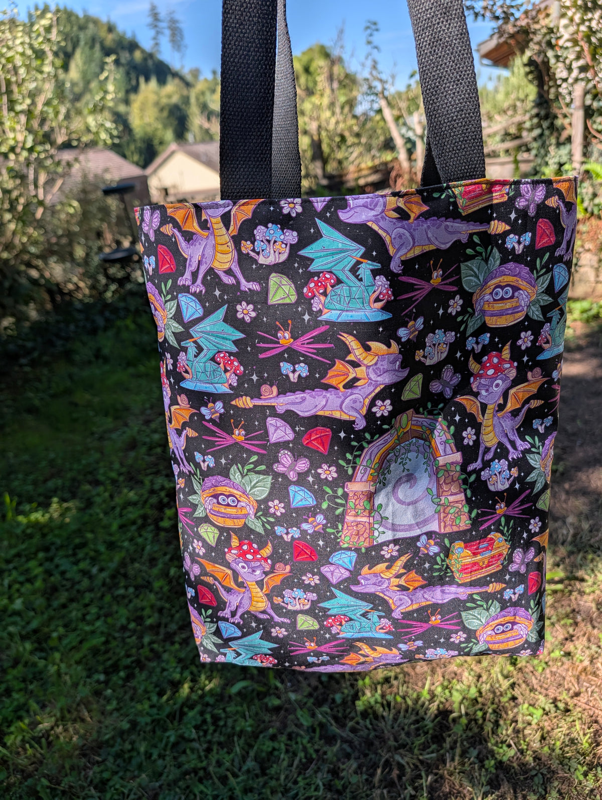 Shopperbag *Drachen Nostalgie*