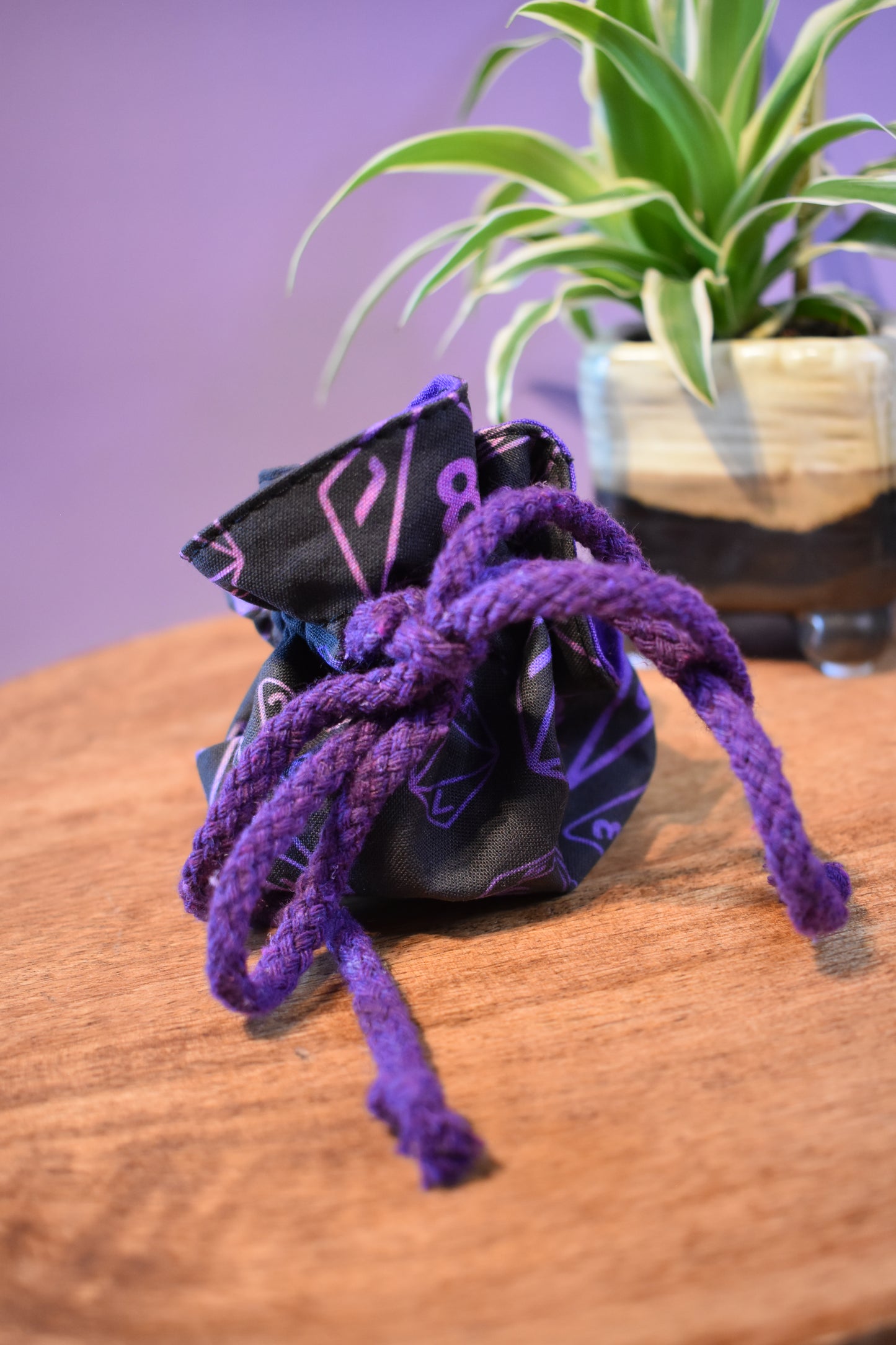 1er Dicebag "Würfel Violett"