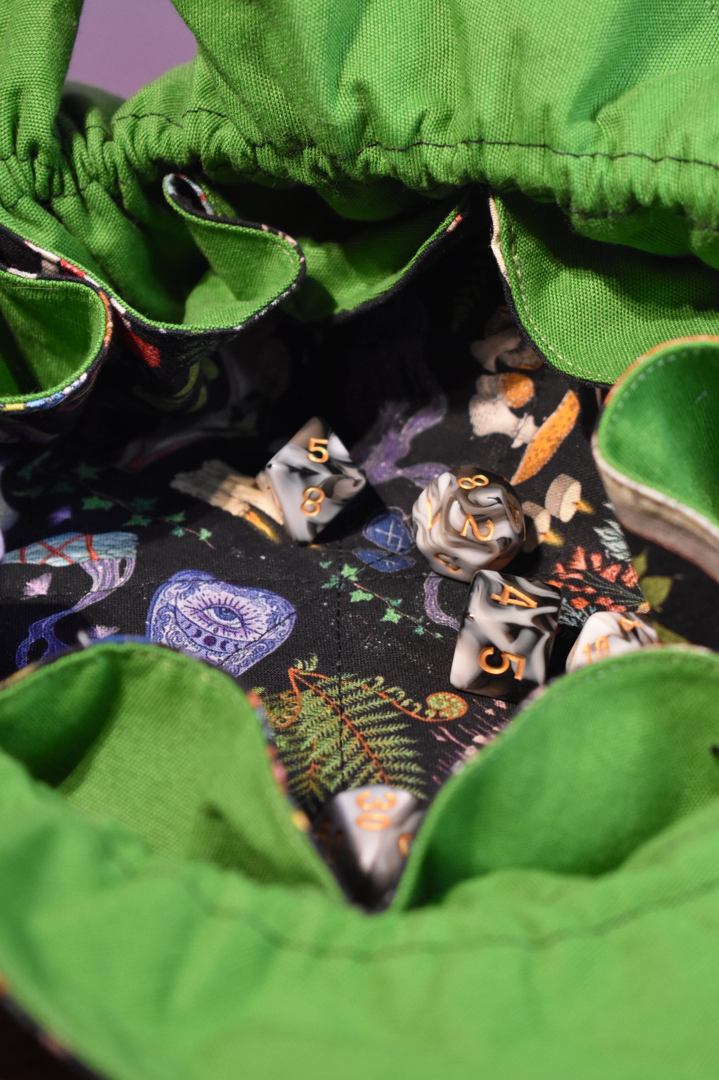 8er Dicebag "Wicca"